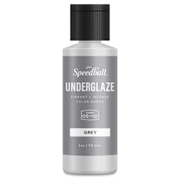 Speedball Ceramic Underglaze - Gray, Opaque, 2 oz