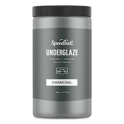 Speedball Ceramic Underglaze - Charcoal, 16 oz