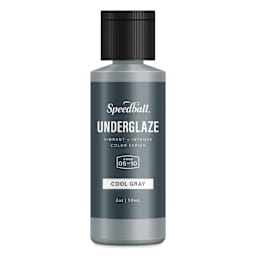 Speedball Ceramic Underglaze - Cool Gray, 2 oz