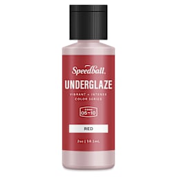 Speedball Ceramic Underglaze - Red, Opaque, 2 oz