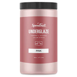 Speedball Ceramic Underglaze - Pink, Opaque, 16 oz