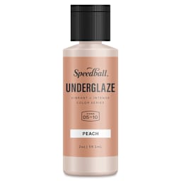 Speedball Ceramic Underglaze - Peach, Opaque, 2 oz
