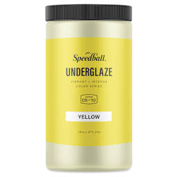 Speedball Ceramic Underglaze - Yellow, Opaque, 16 oz