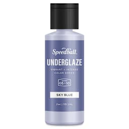 Speedball Ceramic Underglaze - Sky Blue, Opaque, 2 oz