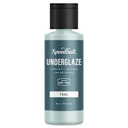 Speedball Ceramic Underglaze - Teal, Opaque, 2 oz