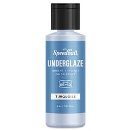 Speedball Ceramic Underglaze - Turquoise, Opaque, 2 oz