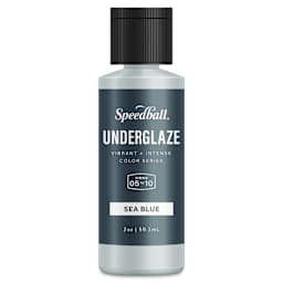Speedball Ceramic Underglaze - Sea Blue, Opaque, 2 oz