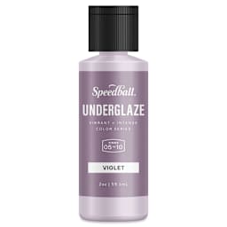 Speedball Ceramic Underglaze - Violet, Opaque, 2 oz