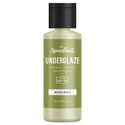 Speedball Ceramic Underglaze - Avocado, Opaque, 2 oz