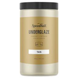 Speedball Ceramic Underglaze - Tan, Opaque, 16 oz
