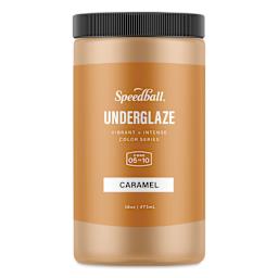 Speedball Ceramic Underglaze - Caramel, 16 oz