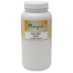 Mayco Cobblestone Glaze - Pint, White container