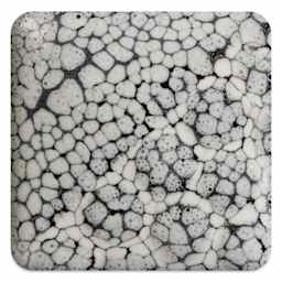 Mayco Cobblestone Glaze - White fired to cone 6 oxidation