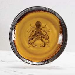 Mayco Washes - finished octopus art page example