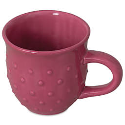 Blick Essentials Gloss Glaze - Raspberry Smoothie - finished mug example