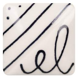 Mayco Designer Liners - Black fired to cone 6 oxidation