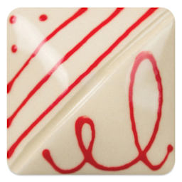 Mayco Designer Liners - Red fired to cone 06 oxidation