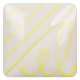 Mayco Designer Liners - Yellow fired to cone 10 reduction