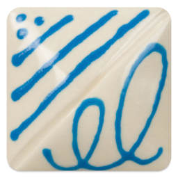 Mayco Designer Liners - Bright Blue fired to cone 06 oxidation