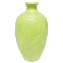 Amaco Satin Matte Glaze - SM-42 Mint applied to upright vase