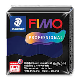 Staedtler Fimo Professional Polymer Clay - Navy Blue, 2 oz, packaging