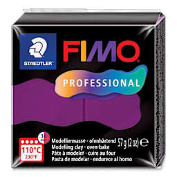 Staedtler Fimo Professional Polymer Clay - Violet, 2 oz