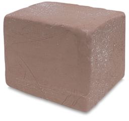 Amaco No. 48 Speckled Stoneware Clay with Grog - Right angled view of wet clay