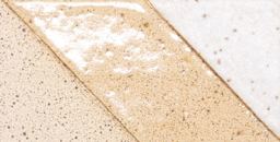 Amaco No. 48 Speckled Stoneware Clay with Grog - shown with Bisque, Clear Glaze and White Glaze