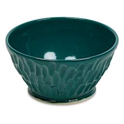 Blick Talc-Free White Clay - Example of Use. Fired Cone 06 using Blick Essentials Glaze, Jade (Sold Separately)