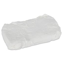 Activa Hearty Clay - Top view of 5.25 oz brick of White Clay
