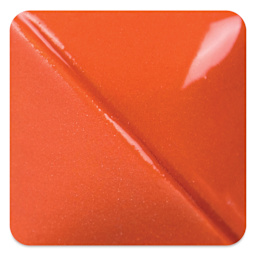 Mayco Fundamentals Underglaze - Orange - fired at cone 6 oxidation