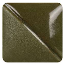 Mayco Fundamentals Underglaze - Olive - fired at cone 10 reduction