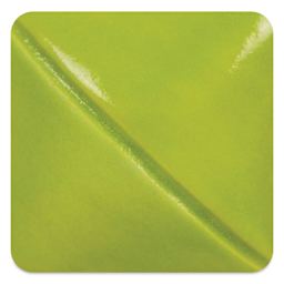 Mayco Fundamentals Underglaze - Lime Green - fired at cone 6 oxidation