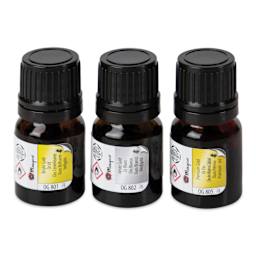 Mayco Precious Metals Overglaze (Bright Gold, Premium Gold, and White Gold bottles)