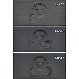 Sio-2 PRNI Black Stoneware Clay - fired to Cone 03, Cone 5, and cone 6