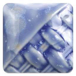 Mayco Stoneware Crystal Glaze - Blue Hydrangea fired to cone 10 reduction