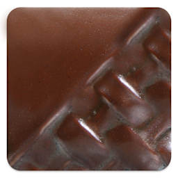 Mayco Stoneware Classic Glaze - Cordovan, fired at cone 10 reduction