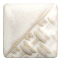 Mayco Stoneware Classic Glaze - Milk Glass, fired at cone 6 oxidation