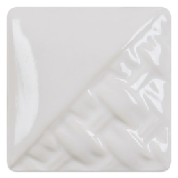 Mayco Stoneware Gloss Glaze - White Gloss fired to cone 6 oxidation