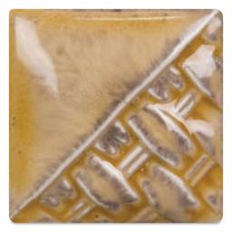 Mayco Stoneware Classic Glaze - Micro Champagne, fired at cone 10 reduction