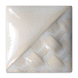 Mayco Stoneware Classic Glaze - White Opal, fired at cone 6 oxidation