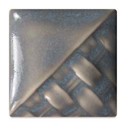 Mayco Stoneware Classic Glaze - Gray Opal, fired at cone 6 oxidation