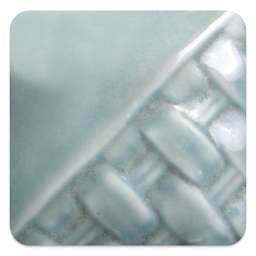 Mayco Stoneware Classic Glaze - Gray Opal, fired at cone 10 reduction