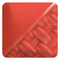 Mayco Stoneware Gloss Glaze - Coral Gloss fired to cone 10 reduction
