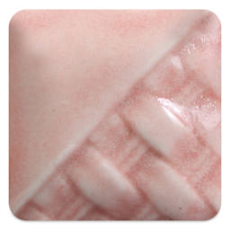 Mayco Stoneware Classic Glaze - Coral, fired at cone 10 reduction