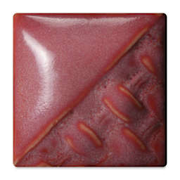 Mayco Stoneware Classic Glaze - Raspberry Mist, fired at cone 6 oxidation
