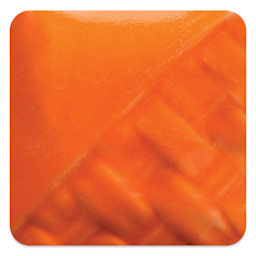 Mayco Stoneware Gloss Glaze - Orange Gloss fired to cone 10 reduction