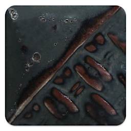 Mayco Stoneware Classic Glaze - Tiger's Eye, fired at cone 10 reduction