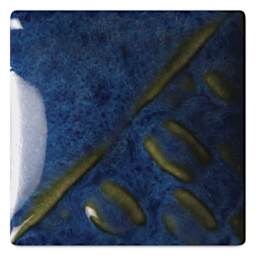 Mayco Stoneware Classic Glaze - Blue Surf, Dry - fired to cone 6