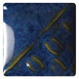 Mayco Stoneware Classic Glaze - Blue Surf, Gallon, fired at cone 6 oxidation